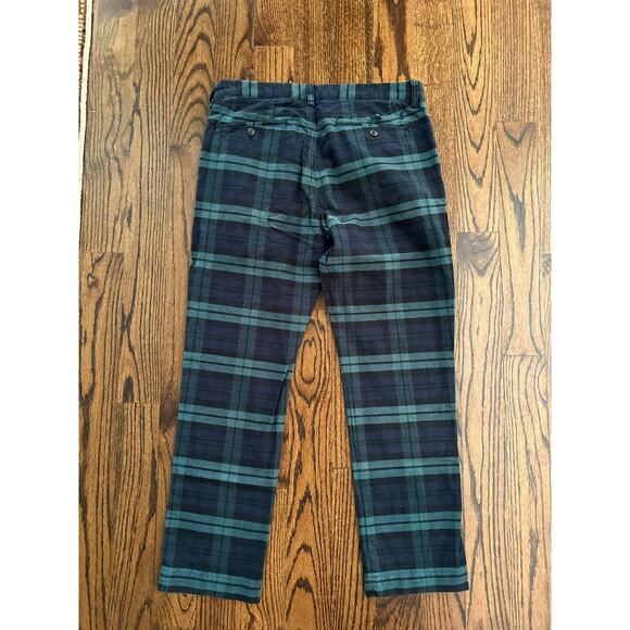 SOLD POLO RALPH LAUREN Mens Straight Fit Tartan Plaid Pants Fall Winter - Picture 8 of 10